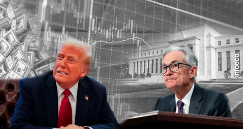 Le bras de fer Powell Trump image de l'article