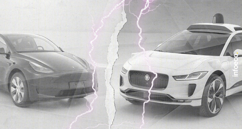 Waymo attaque frontalement Tesla image de l'article